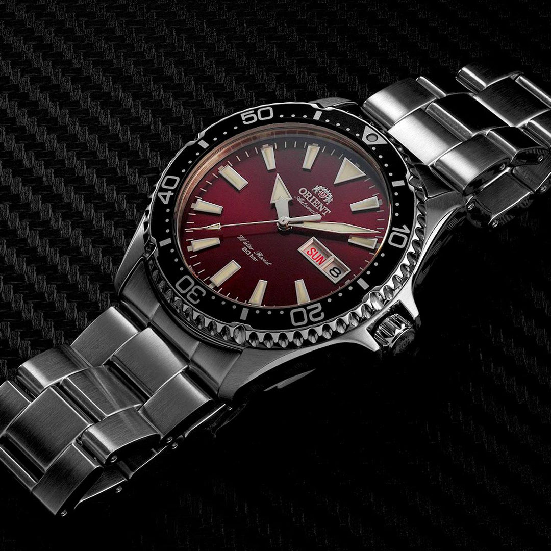 Montre Orient RA-AR0009L10B - Mécanique Automatique - Boîtier 42mm Acier - Verre Saphir - Cadran Turquoise Semi-Squelette