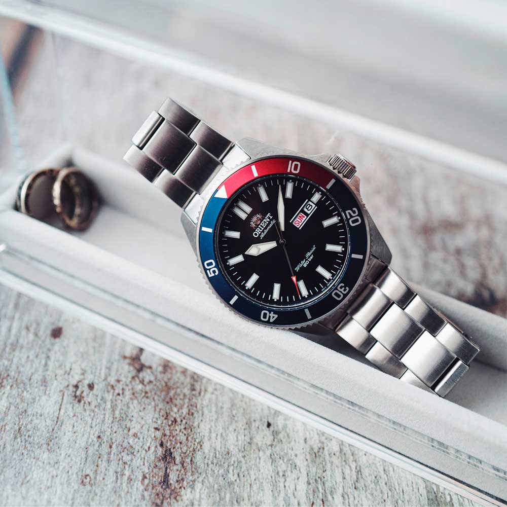 Reloj Orient Automatic RA-AA0912B19B Kanno Diver Pepsi 44 mm