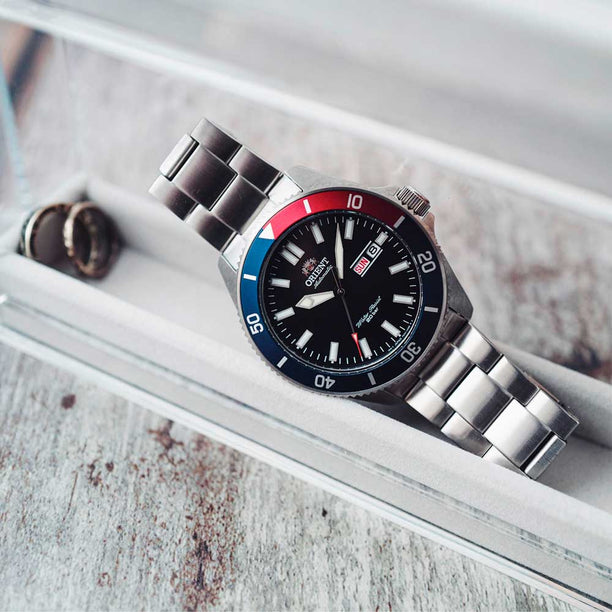 Reloj Orient Automatic RA-AA0912B19B Kanno Diver Pepsi 44 mm