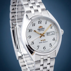 Reloj Orient Automatic RA-AB0E16S19B Tristar Plateado 40mm - Dando la Hora