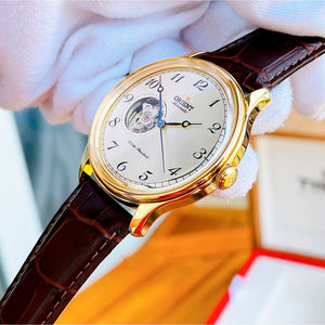 Reloj Orient Automatic RA-AG0013S10B Open Heart Cuero 43 mm
