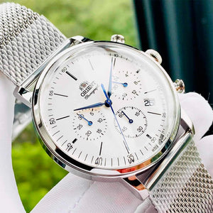 Reloj Orient Chronograph RA-KV0402S10B Quartz 42mm - Dando la Hora