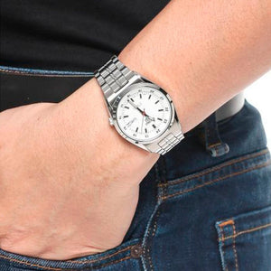 Reloj Seiko 5 Análogo Automático SNK559J1 Metálico 37mm Dando la Hora