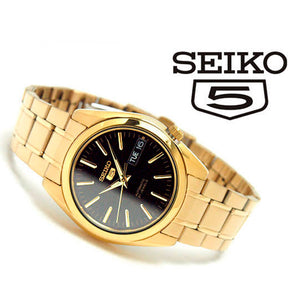 Reloj Seiko 5 Análogo Automático SNKL50K1 Metálico Dorado 37mm