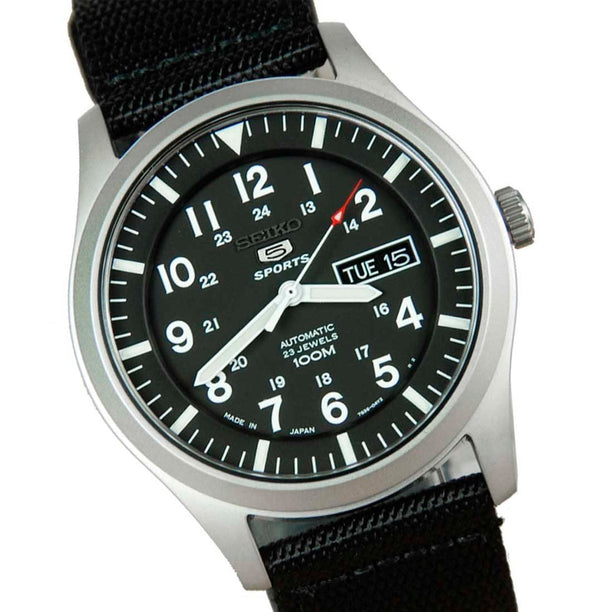 Reloj Seiko 5 Análogo Automático SNZG15J1 Metálico 42mm - Dando la Hora