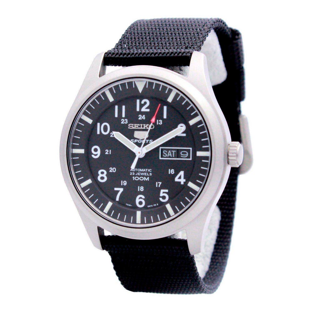 Reloj Seiko 5 Análogo Automático SNZG15K1 Metálico 42mm - Dando la Hora