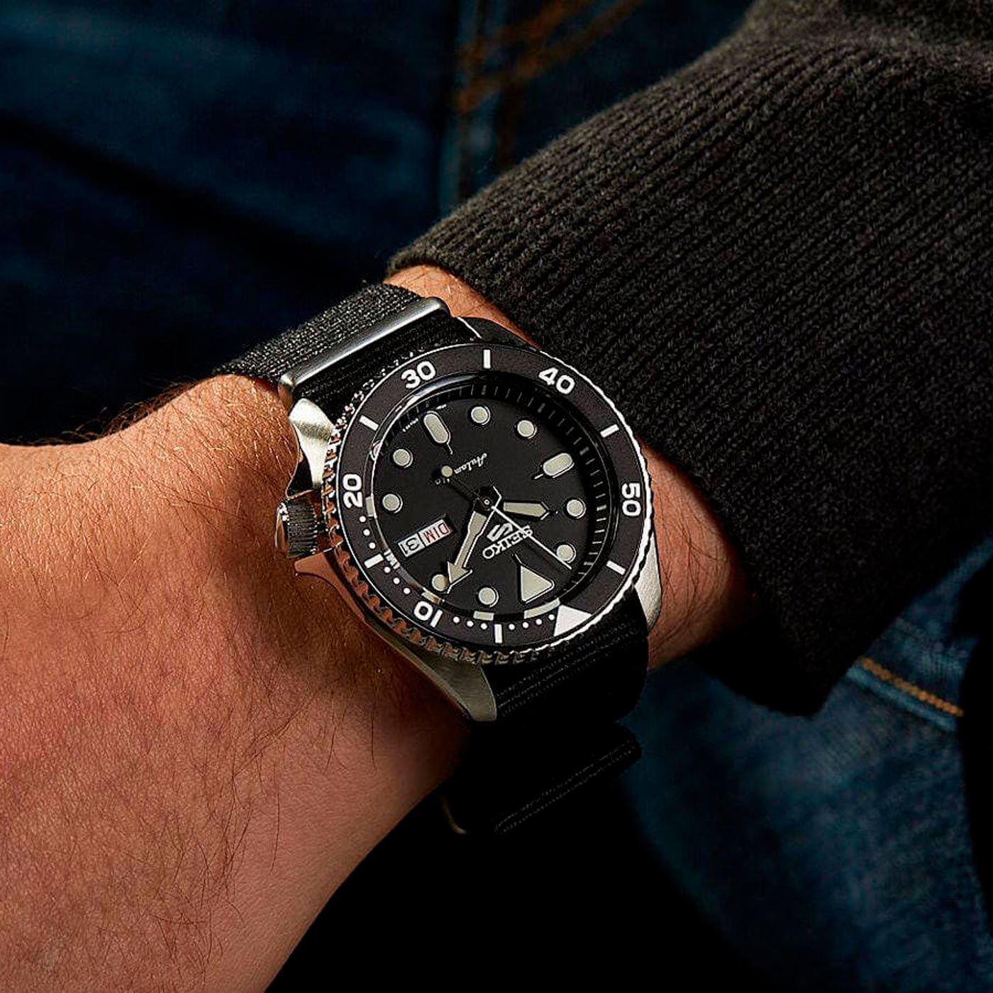 Reloj Seiko 5 Análogo Automático SRPD55K3 42mm - Dando la Hora