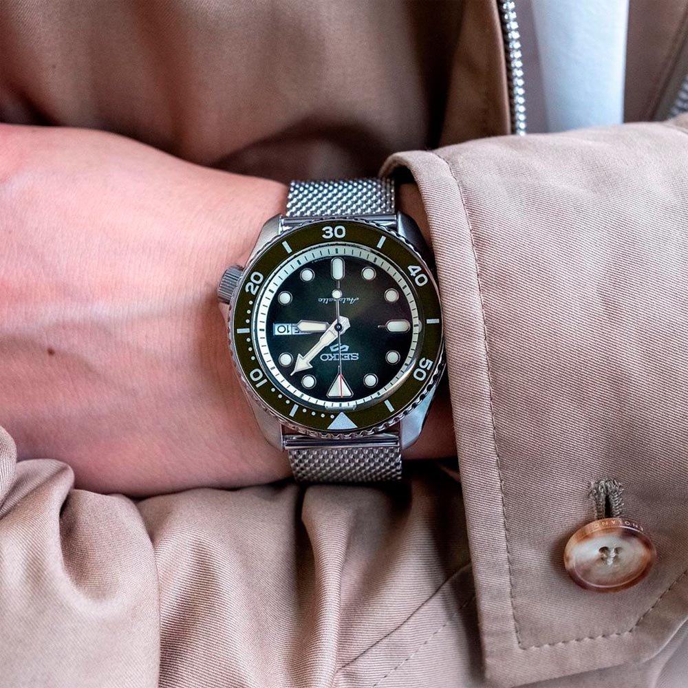 Reloj Seiko 5 Análogo Automático SRPD75K1 42mm - Dando la Hora