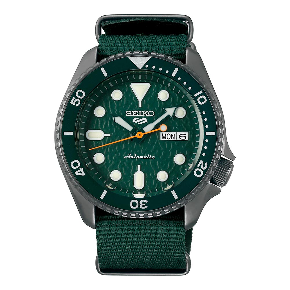 Reloj Seiko 5 Análogo Automático SRPD77K1 Metálico Reptiliano 42,5 mm