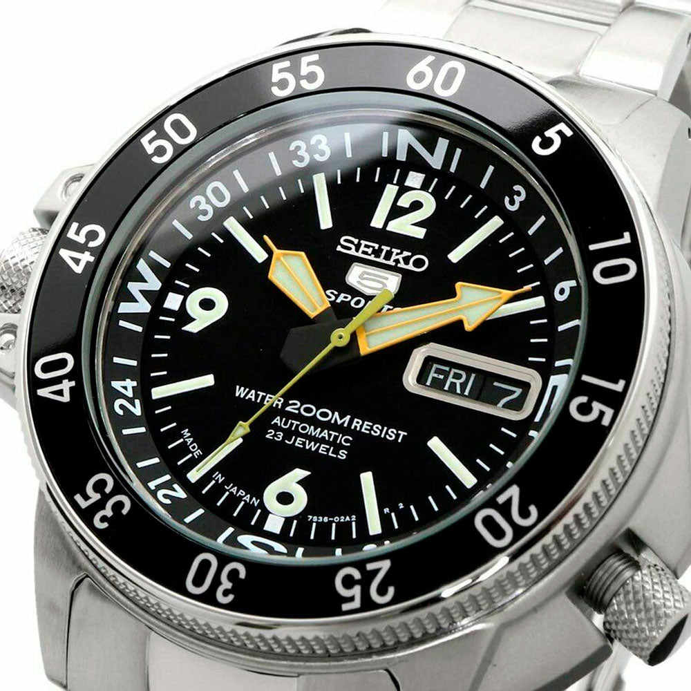 Reloj Seiko 5 Atlas SKZ211J1 Diver's 200m Land Shark - Dando la Hora