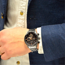 Reloj Seiko Chronograph SSB331P1 Quartz Correa de Cuero- Dando la Hora