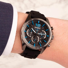 Reloj Seiko Chronograph SSB353P1 Quartz Resina 45mm - Dando la Hora