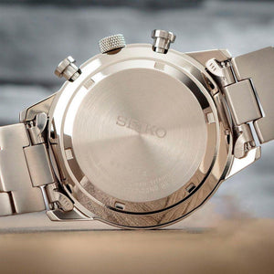 Reloj Seiko Chronograph Titanium SSB387P1 Quartz 41.6mm - Dando la Hora