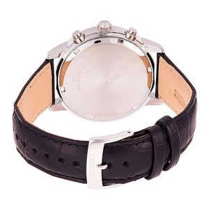 Reloj Seiko Cronograph SNDC33P1 Quartz Correa de Cuero- Dando la Hora