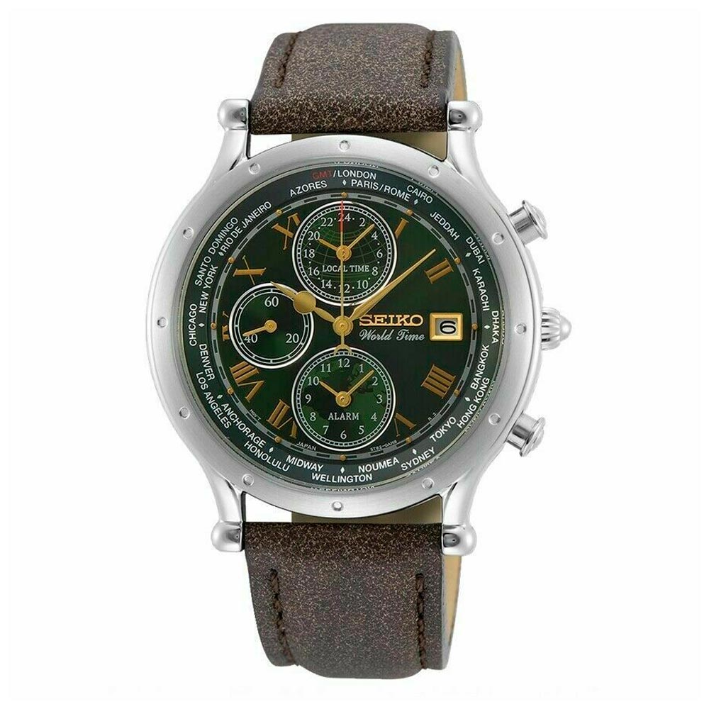 Reloj Seiko GMT World Wide SPL057P1 30th Anniversary - Dando la Hora