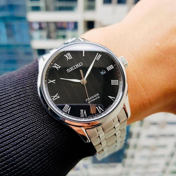 Reloj Seiko Presage Análogo Automático SRPC81J1 - Dando la Hora
