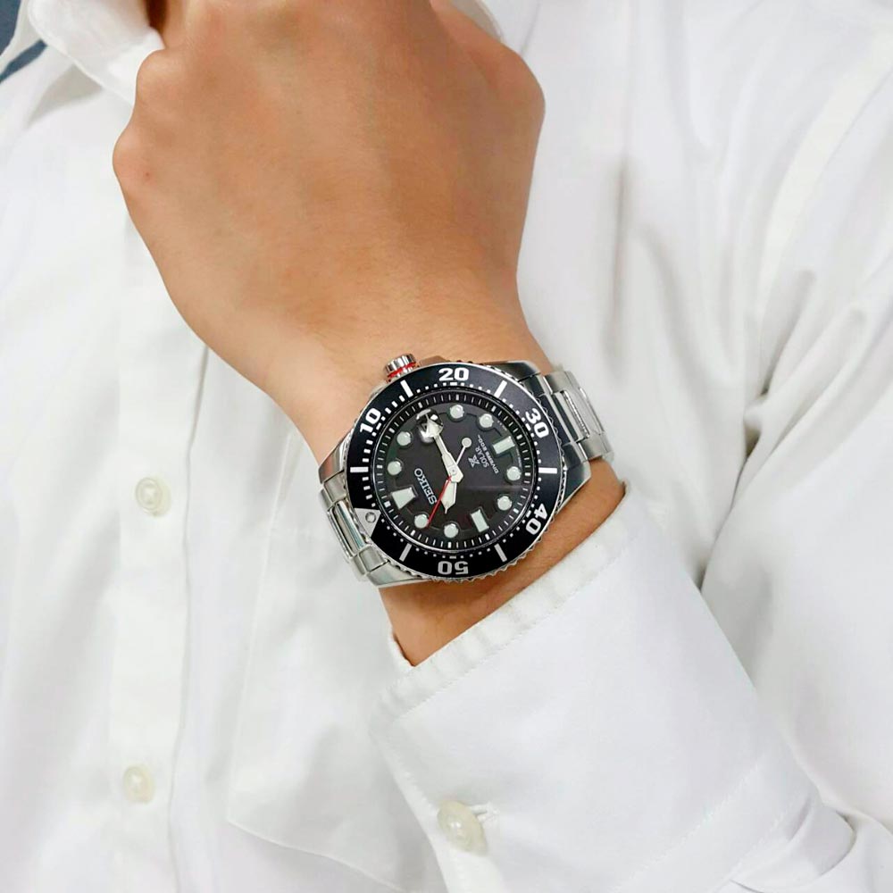 Reloj Seiko Prospex SNE437J1 Solar 43,5mm calibre V157 - Dando la Hora