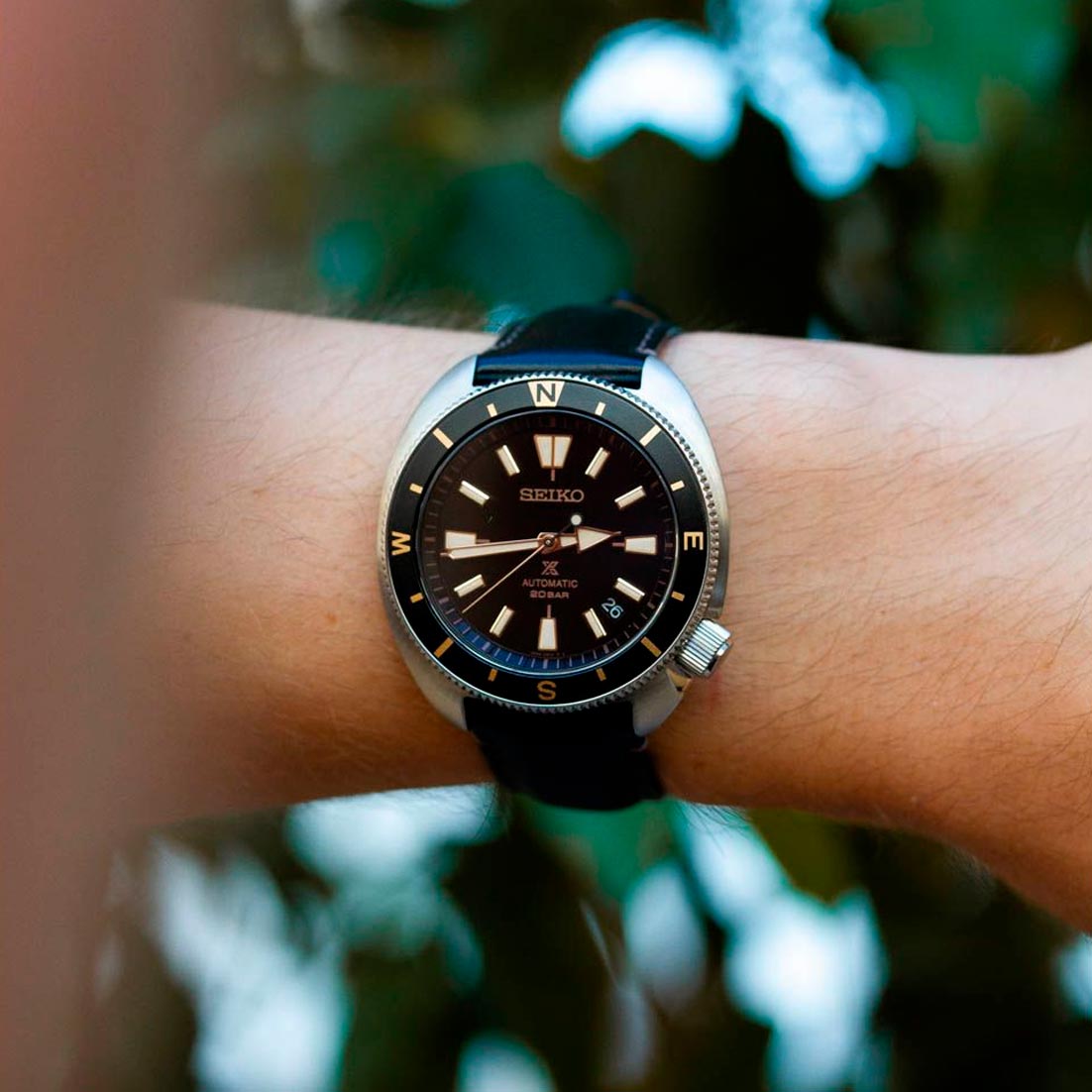 Reloj Seiko Prospex SRPG17K1 Land Tortoise Cal 4R35 - Dando la Hora