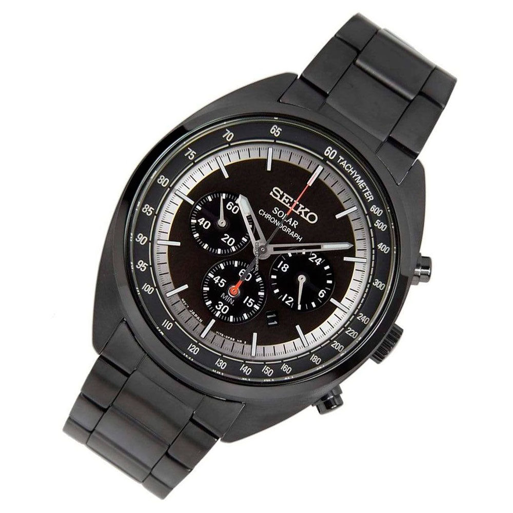 Reloj Seiko Solar Chronograph SSC623P1 Correa Metálica- Dando la Hora