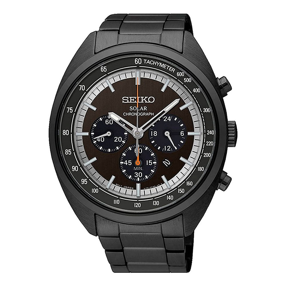 Reloj Seiko Solar Chronograph SSC623P1 Correa Metálica- Dando la Hora