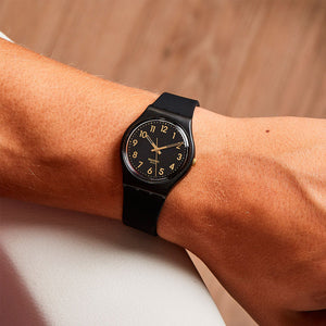 Reloj Swatch GB274 Golden Tac 34mm Swiss Made - Dando la Hora