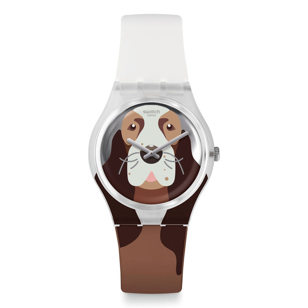 Reloj Swatch GE277 Rosie Bone 34mm Swiss Made - Dando la Hora