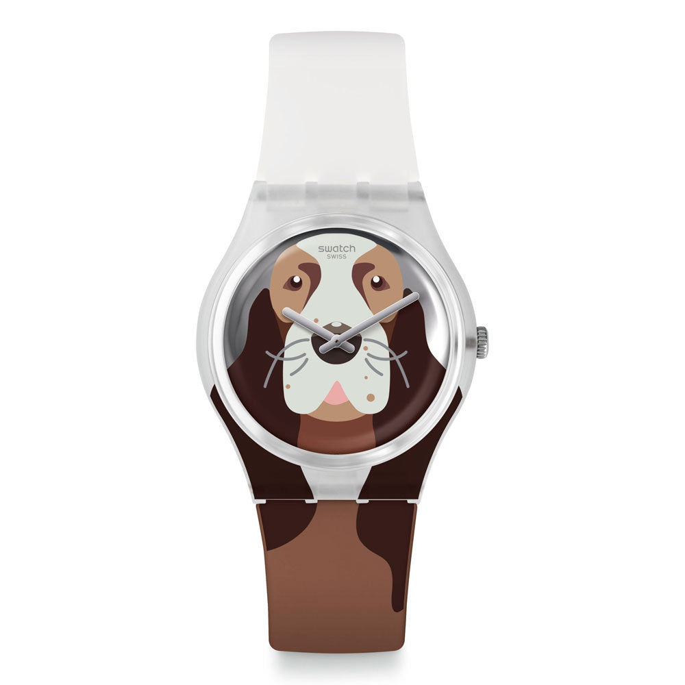 Reloj Swatch GE277 Rosie Bone 34mm Swiss Made - Dando la Hora