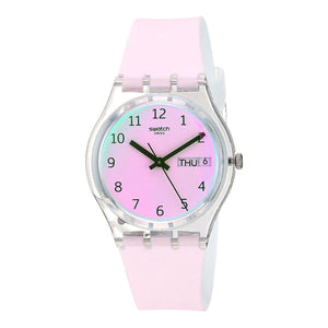 Reloj Swatch GE714 Ultrarose 34mm Swiss Made - Dando la Hora
