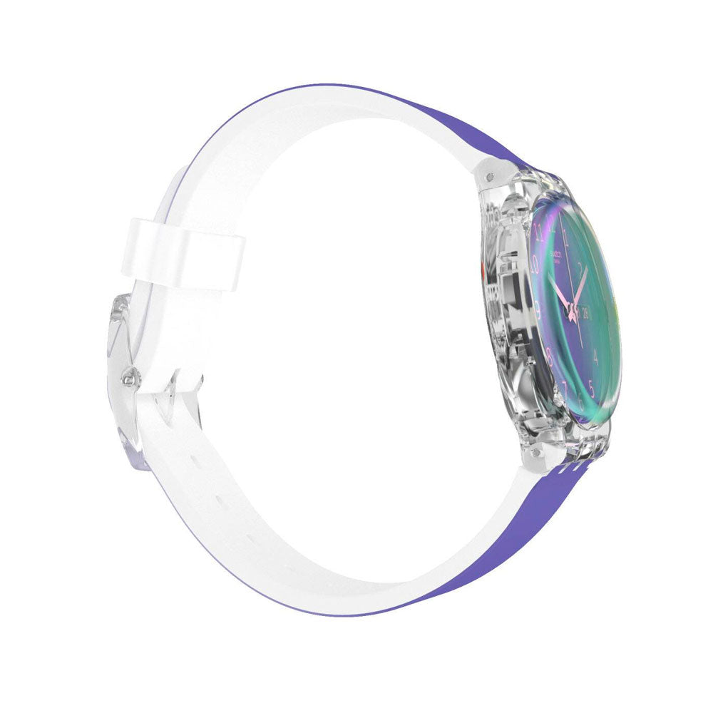 Reloj Swatch GE718 Ultralavande 34mm Swiss Made - Dando la Hora