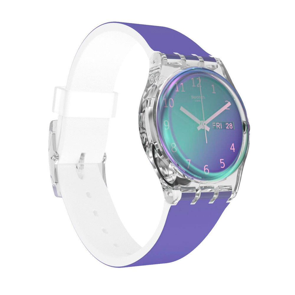 Reloj Swatch GE718 Ultralavande 34mm Swiss Made - Dando la Hora