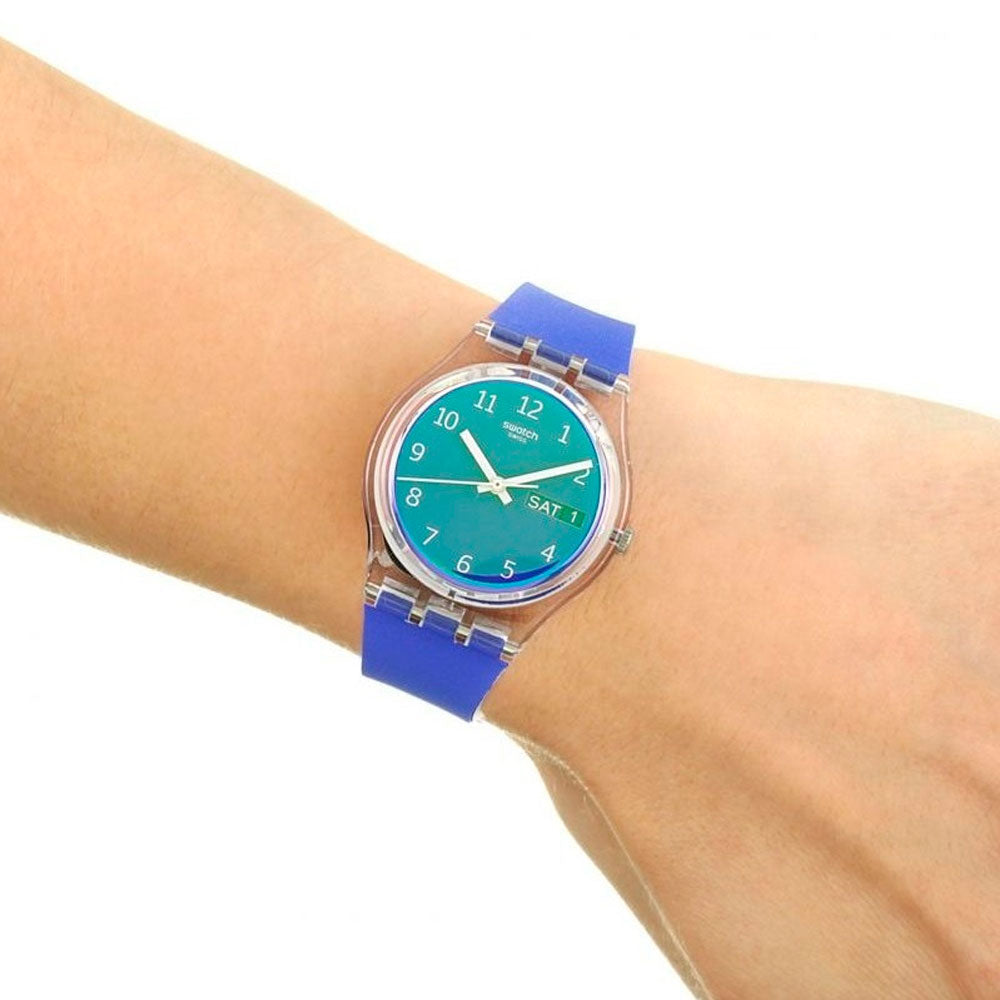 Reloj Swatch GE718 Ultralavande 34mm Swiss Made - Dando la Hora