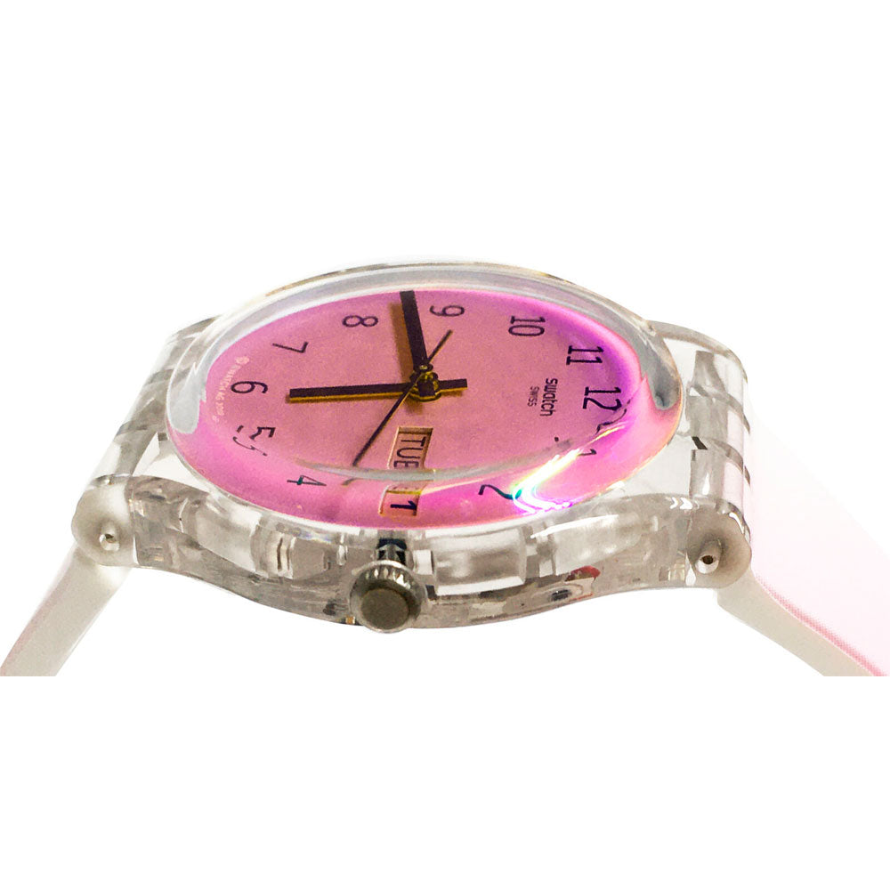 Reloj Swatch GE719 Ultrafushia 34mm Swiss Made - Dando la Hora