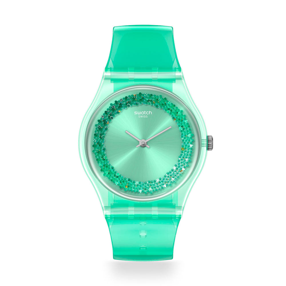 Reloj Swatch GG225 Amazo-Night 34mm Swiss Made - Dando la Hora