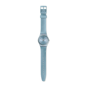 Reloj Swatch GL401 Azulbaya 34mm Swiss Made - Dando la Hora