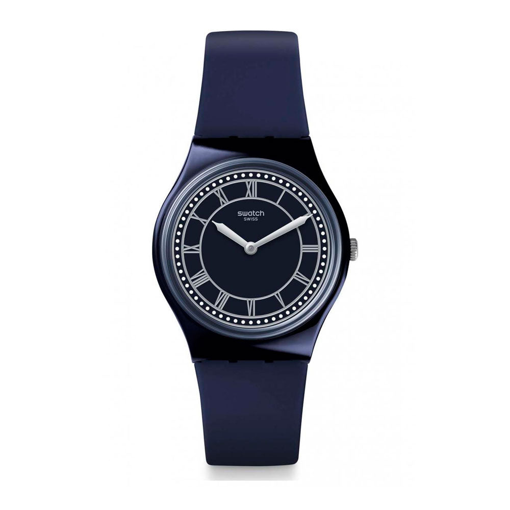 Reloj Swatch GN254 Blue Ben 34mm Swiss Made - Dando la Hora