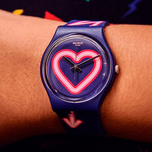 Reloj Swatch GN267 Flash of Love 34mm Swiss Made - Dando la Hora