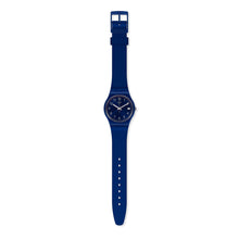 Reloj Swatch GN416 Silver in Blue 34mm Swiss Made - Dando la Hora