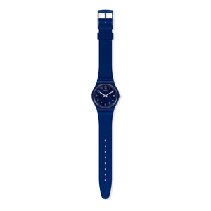Reloj Swatch GN416 Silver in Blue 34mm Swiss Made - Dando la Hora
