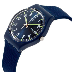 Reloj Swatch GN718 Sir Blue 34mm Swiss Made - Dando la Hora