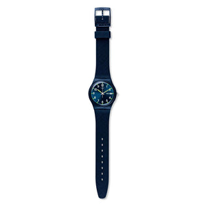 Reloj Swatch GN718 Sir Blue 34mm Swiss Made - Dando la Hora