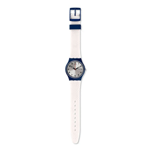 Reloj Swatch GN720 White Delight 34mm Swiss Made - Dando la Hora