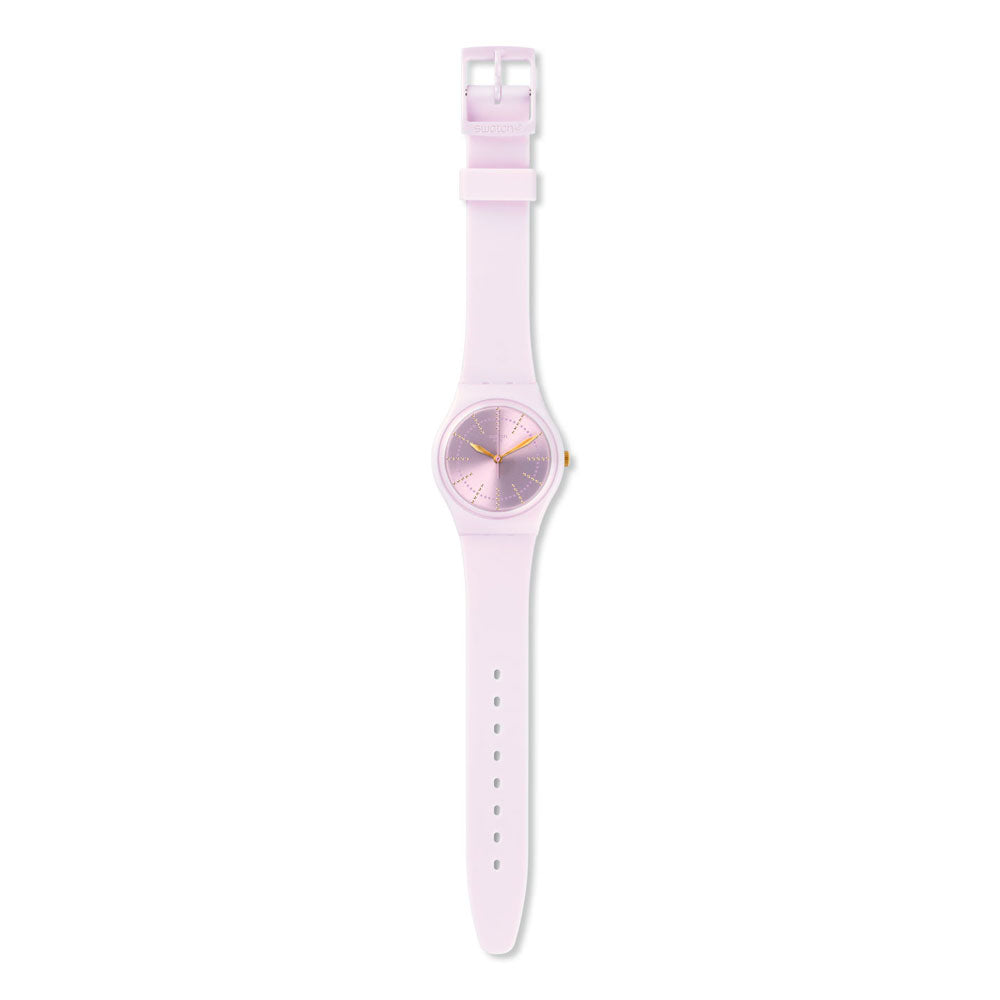 Reloj Swatch GP148 Marshmallow 34mm Swiss Made - Dando la Hora