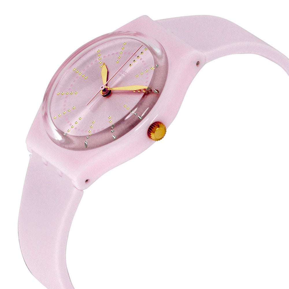 Reloj Swatch GP148 Marshmallow 34mm Swiss Made - Dando la Hora