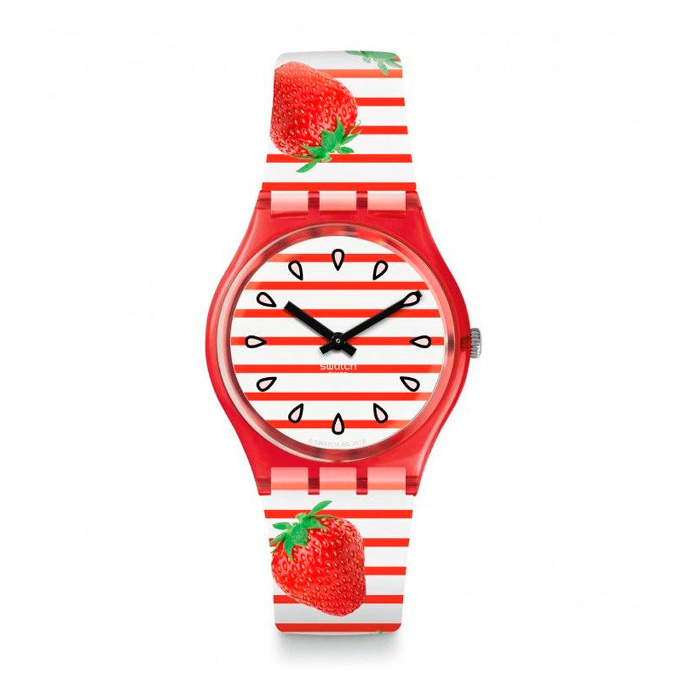 Reloj Swatch GR177 Toile Fraisse 34mm Swiss Made - Dando la Hora
