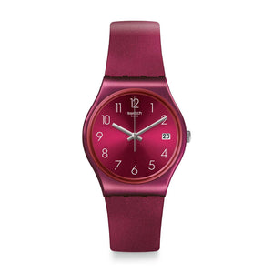 Reloj Swatch GR405 Redbaya 34mm Swiss Made - Dando la Hora