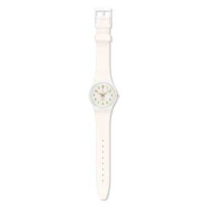 Reloj Swatch GW164 White Bishop 34mm Swiss Made- Dando la Hora