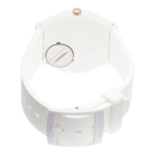 Reloj Swatch GW164 White Bishop 34mm Swiss Made- Dando la Hora