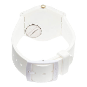 Reloj Swatch GW164 White Bishop 34mm Swiss Made- Dando la Hora