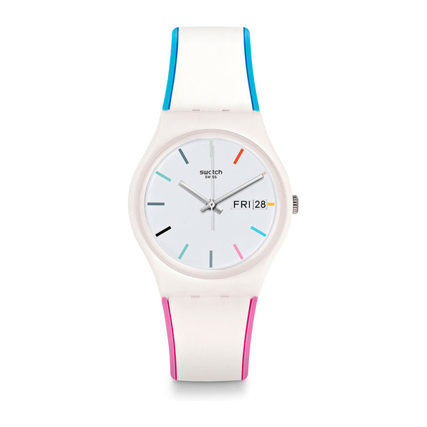 Reloj Swatch GW708 Edgyline 34mm Swiss Made- Dando la Hora