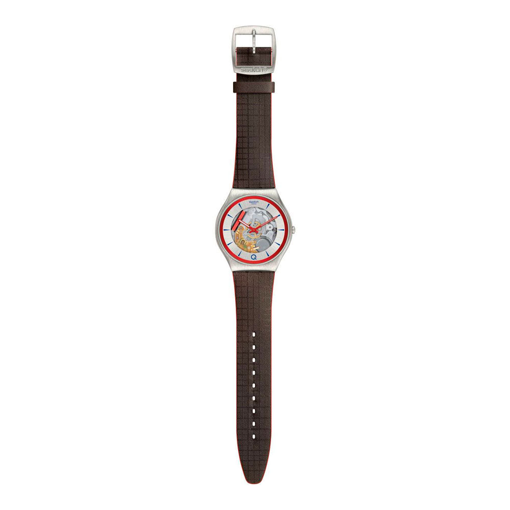 Reloj Swatch James Bond Q SS07Z100 No Time to Die 42mm - Dando la Hora